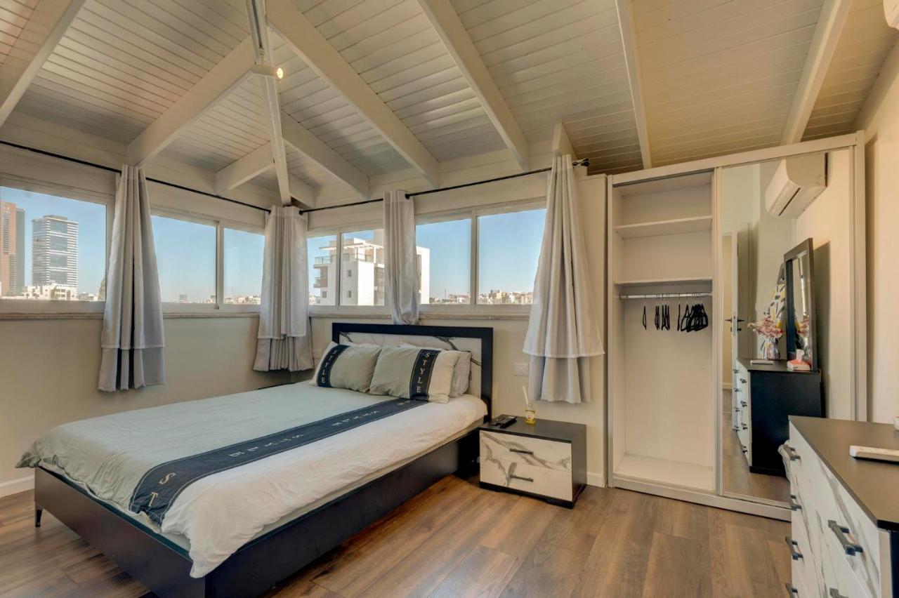 Apartamento Luxury Penthouse Great Location With Parking Tlv Ramat Gan Exterior foto
